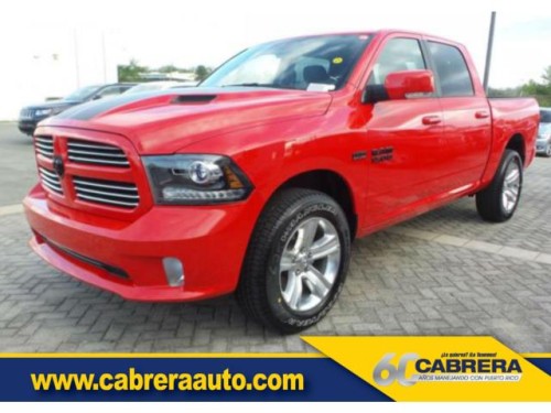 RAM 1500 SPORT RED LINEEDICIÃN ESPECIAL